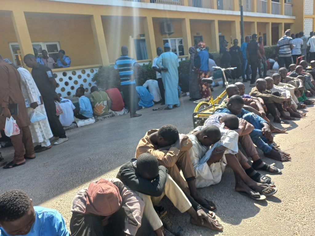 Police arrest 503 rape, terrorism suspects, others in Borno