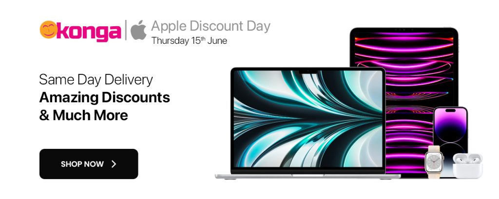 Konga Dedicates June 15 For Special One-Day Sale of Apple Products