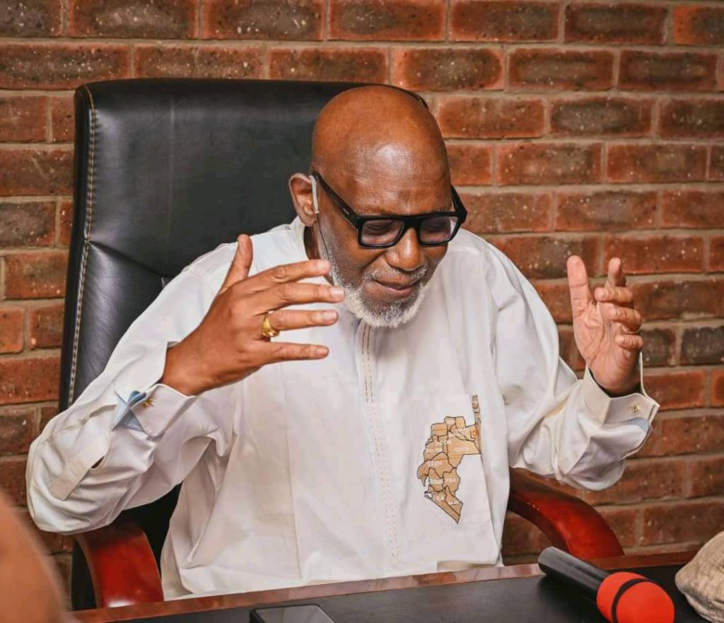 Impeachment: Court declines Akeredolu’s plea to vacate interim order, adjourns suit indefinately Gov-Akeredolu
