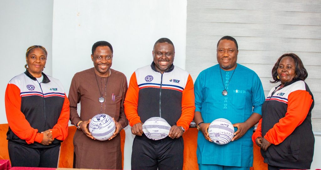 Benue-FA-branded balls