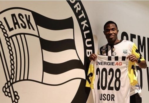 Usor Joins LASK On Permanent Transfer Moses Uzor