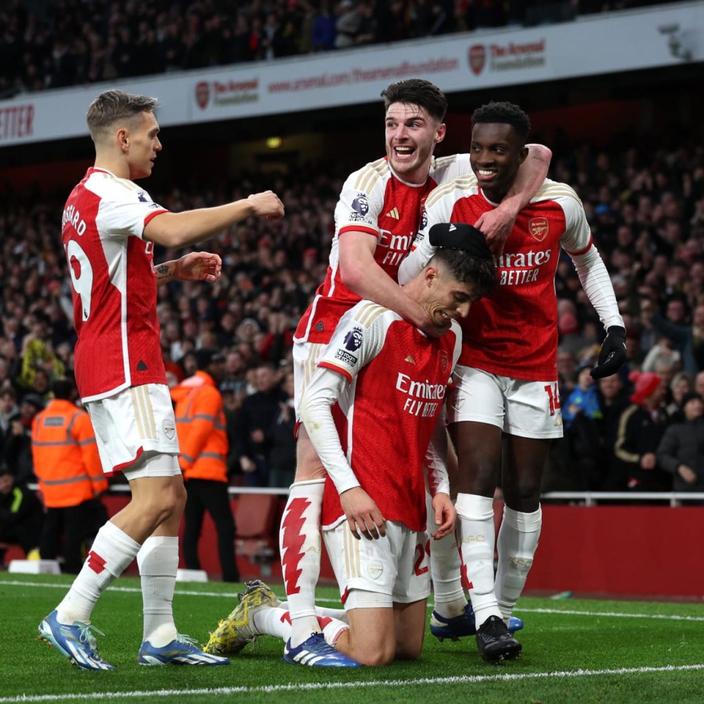 Jesus, Havertz On Target As Arsenal Cruise To Victory Against Brighton arsenal-players