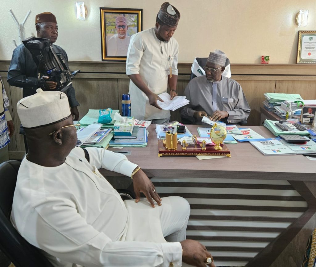 Agba inches closer to APC guber ticket, submits nomination form Agba-APC-Guber-Form 2