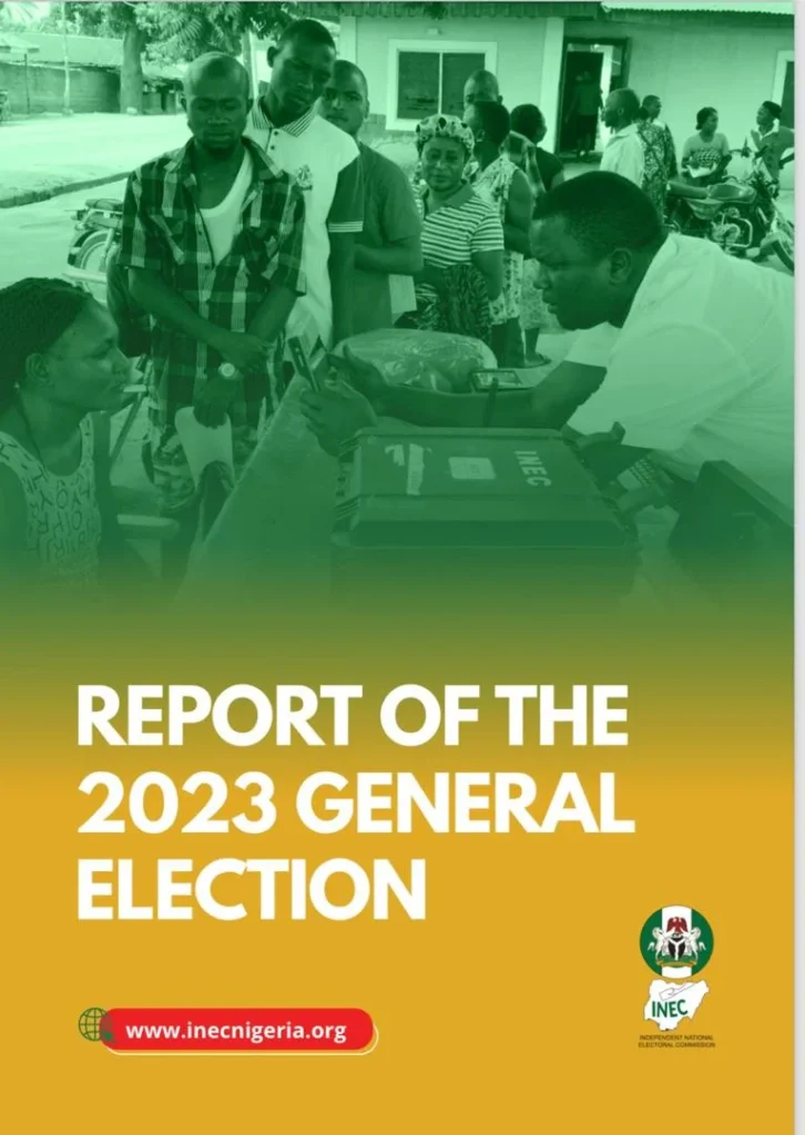 INEC publishes 2023 general elections report