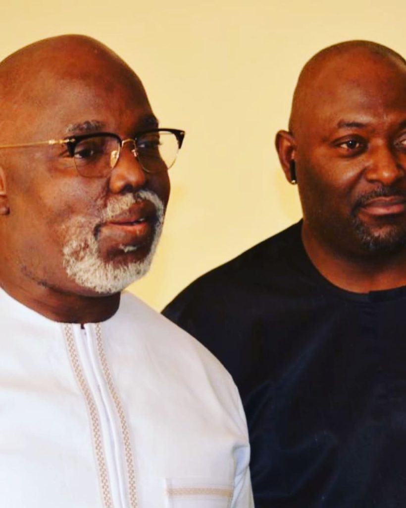 Pinnick commends Anambra FA Chairman, Iloenyosi for developmental strides Pinnick-Iloenyosi