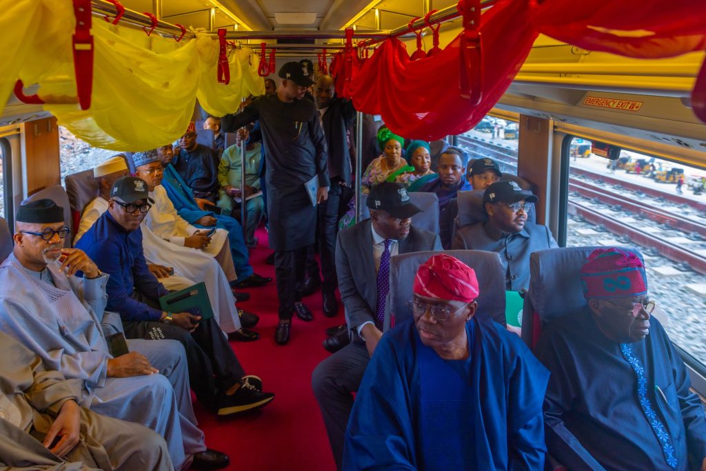 Tinubu inaugurates Lagos Red Line Rail Tinubu-Lagos-Red-Rail-Line
