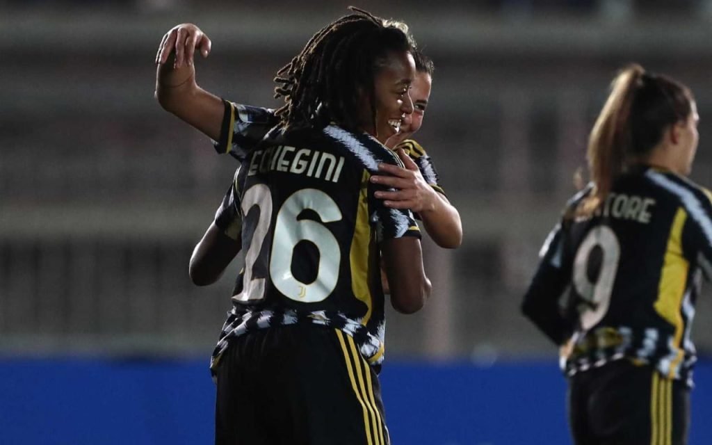 Falcons Star Echegini Ecstatic After Netting Hat-trick For Juventus Jennifer Echegini