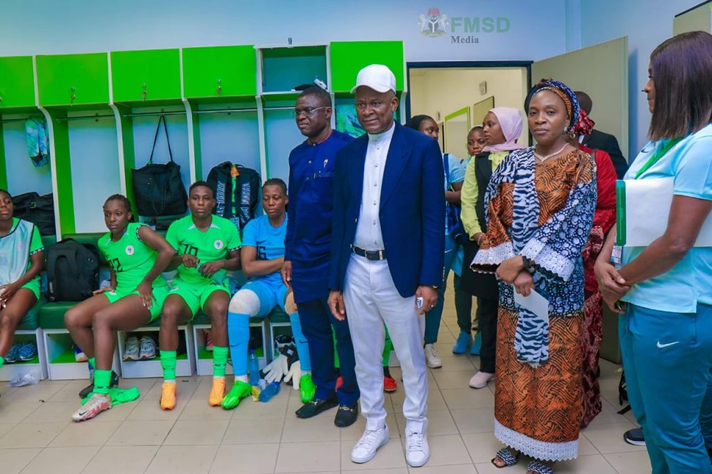 Sports Minister Thumbs Up Super Falcons For Breaking Olympics Jinx John-Enoh-Super-Falcons