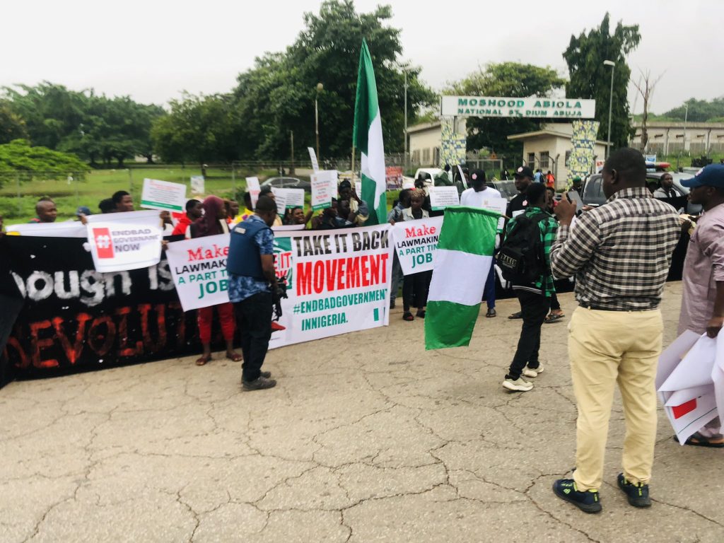 #EndBadGovernance Protest Kicks Off In Abuja + Photos Abuja End Bad Governance Protest