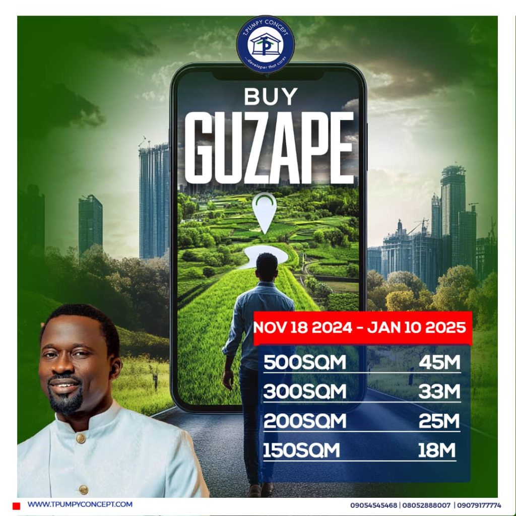 T.Pumpy Announces Guzape, Maitama 2 Top Picks, Drops Prices T.Pumpy-Guzape