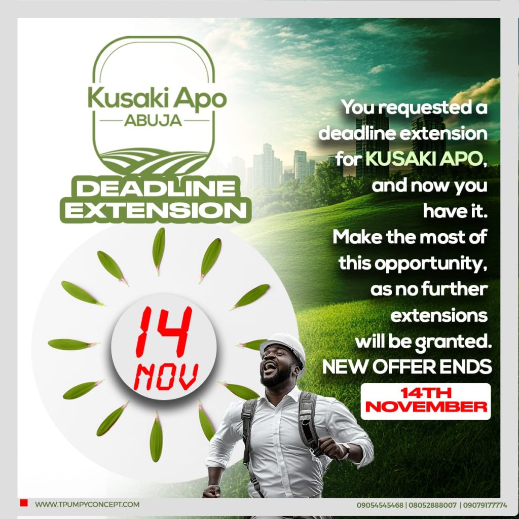 Excitement As T.Pumpy Extends Kusaki Apo Land Promo T.Pumpy-Kusaki-Land-Extension