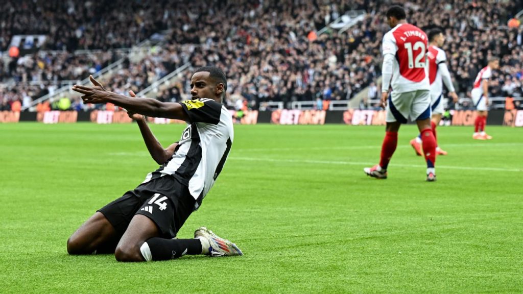 Premier League: Newcastle Pip Arsenal, Dent Gunners’ Title Hopes