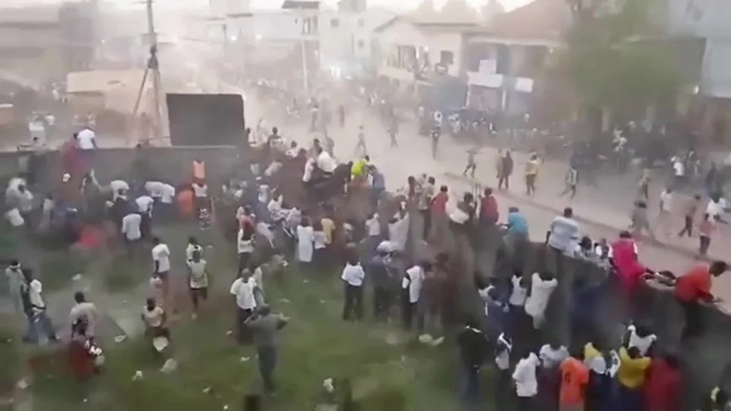 Over 50 killed in stampede at Guinea football match Guinea-football-match-stampede