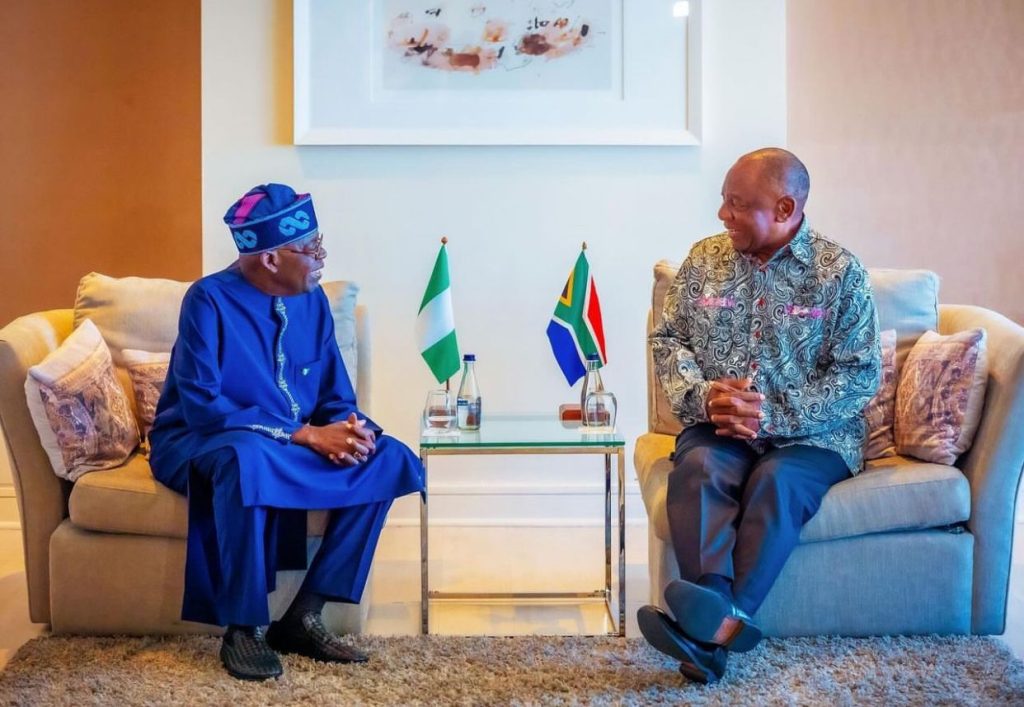 Forging Ahead: The Evolving Nigeria-South Africa Alliance Presidents-Tinubu-Ramaphosa