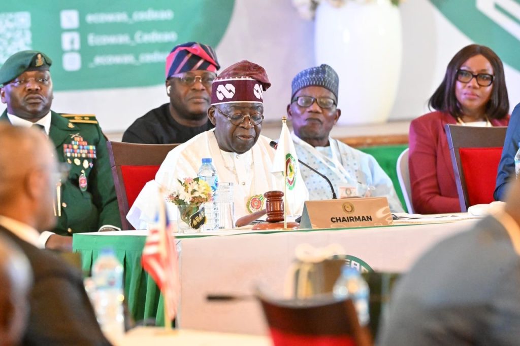 President Tinubu at the 66th Session ECOWAS