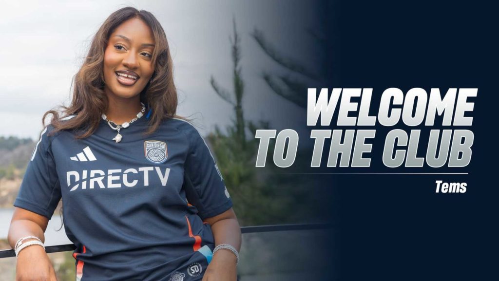 Tems Joins San Diego FC Ownership Group