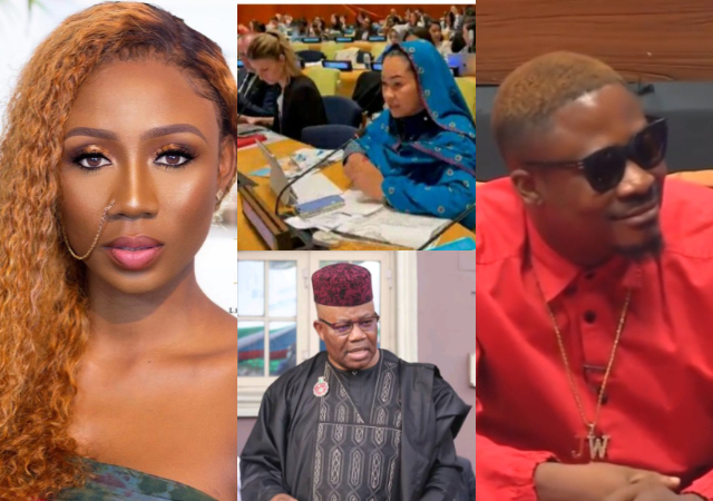 Celebrities Support Senator Natasha As She Takes Face-Off With Senate To UN