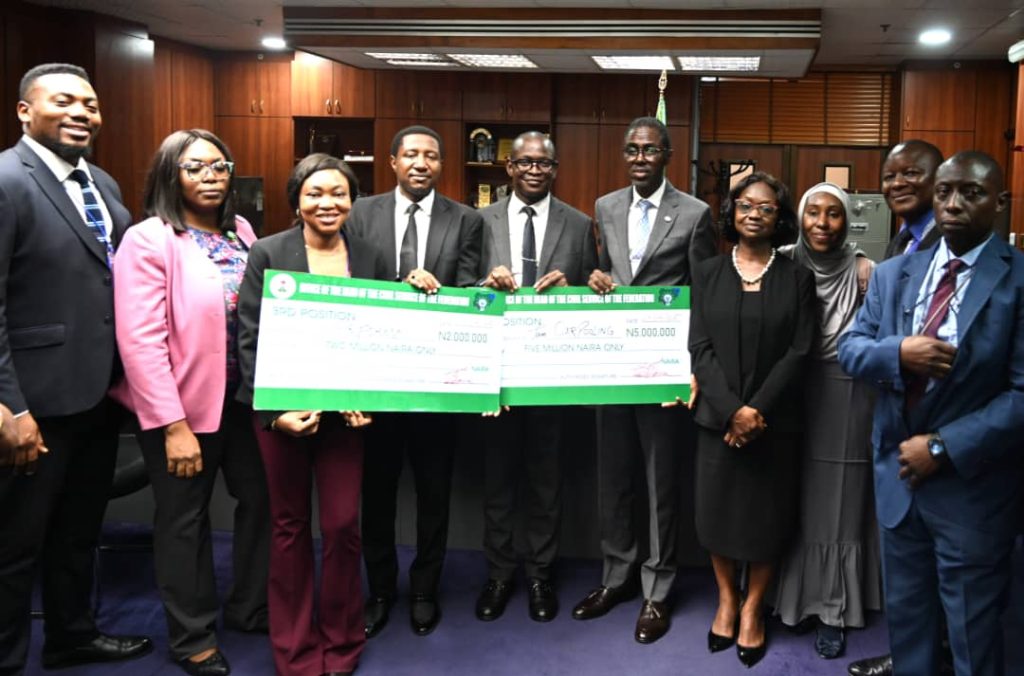 NDIC clinches 1st, 3rd places at 2024 Federal Public Service Competition NDIC-Public-Service-Competition