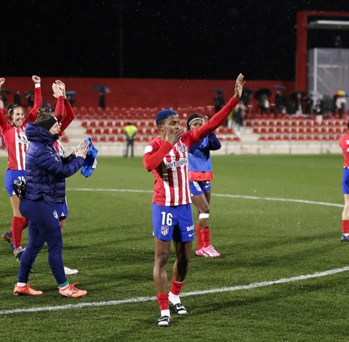 Ajibade bids Atletico Madrid farewell