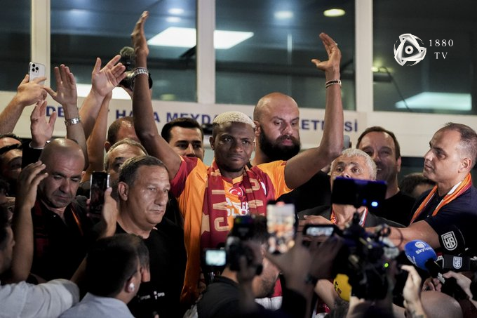 I’m excited to continue my story with Galatasaray — Osimhen