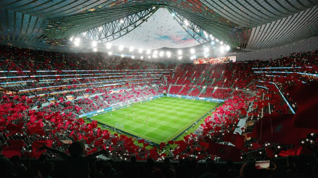Inside-Hassan II Stadium