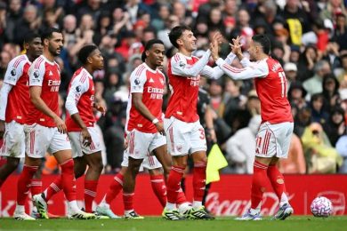 EPL: Arsenal Sweep past Nottingham Forest at Emirates Arsenal