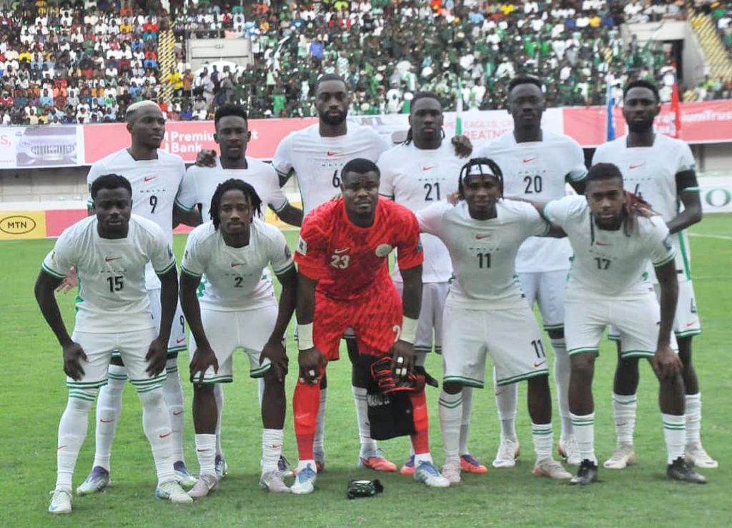 FIFA Ranking: Super Eagles move up four places