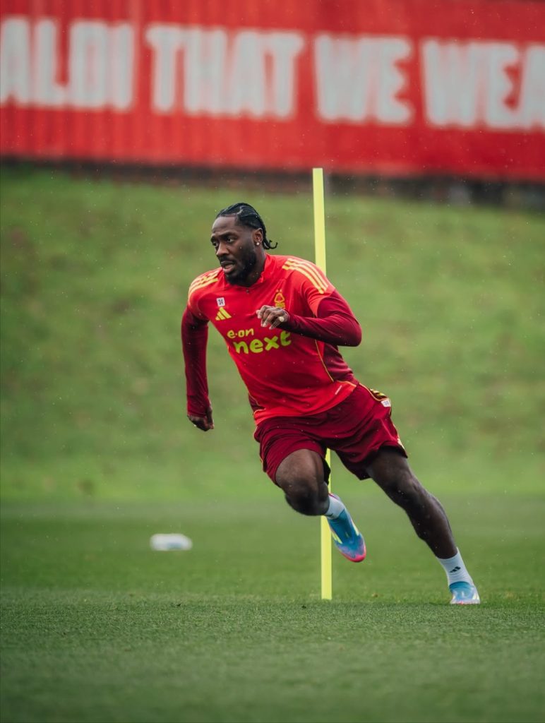 Aina returns to training in boost for Nottingham Forest, Super Eagles