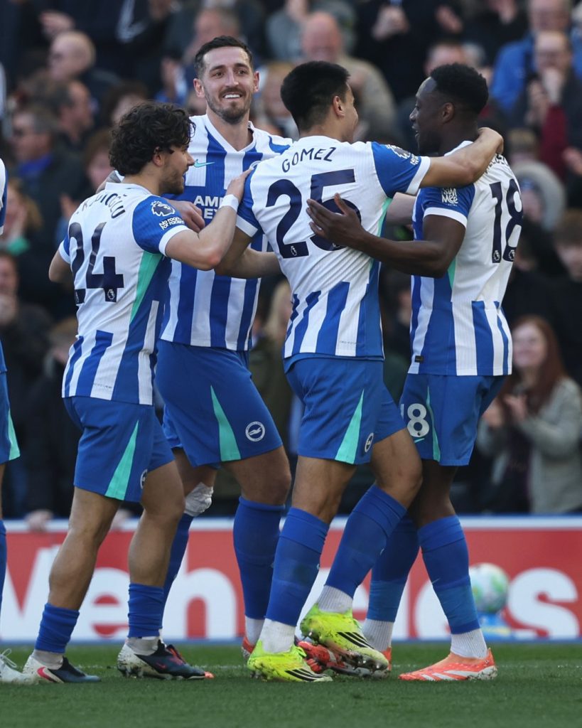 EPL: Welbeck inspires Brighton’s win over Liverpool