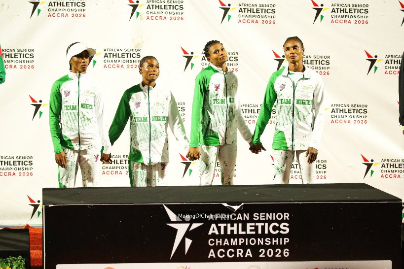 Accra 2026: Nigeria finishes fourth on overall medals table