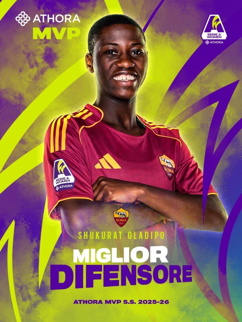 Oladipo named Serie A Femminile Defender of the Year
