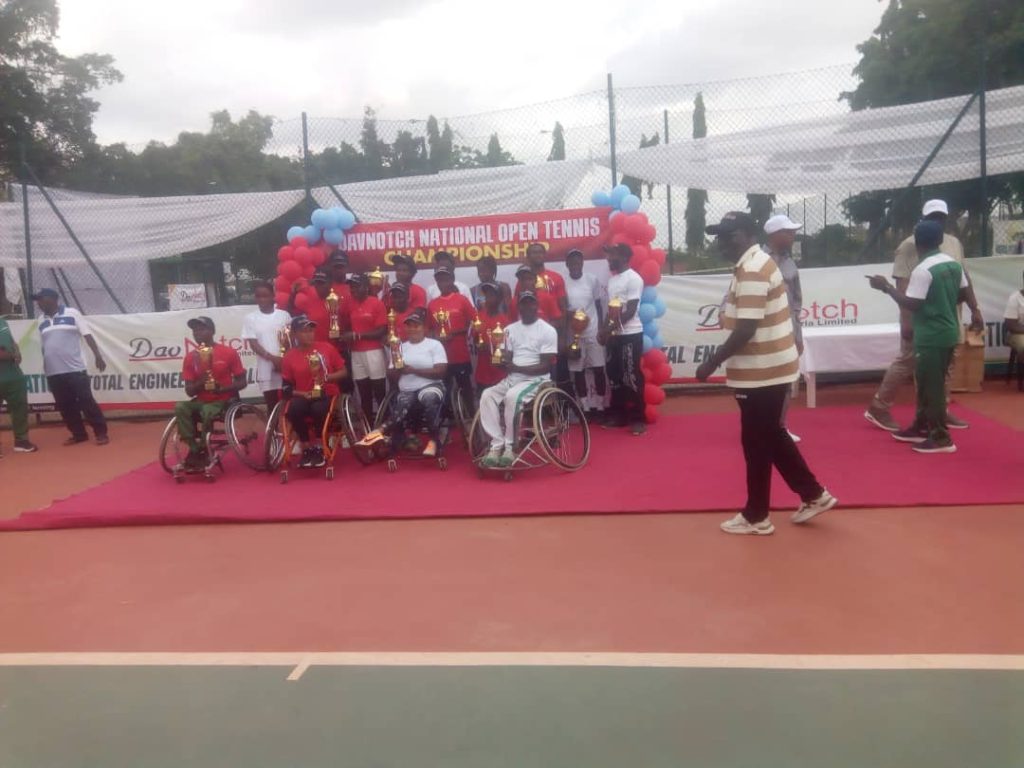 Ochei Reaffirms Commitment to Tennis Development as Yusuf, Ogunjobi Emerge Champions