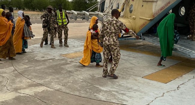 47 Abductees Rescued From ISWAP Enclave In Borno rescued abductees
