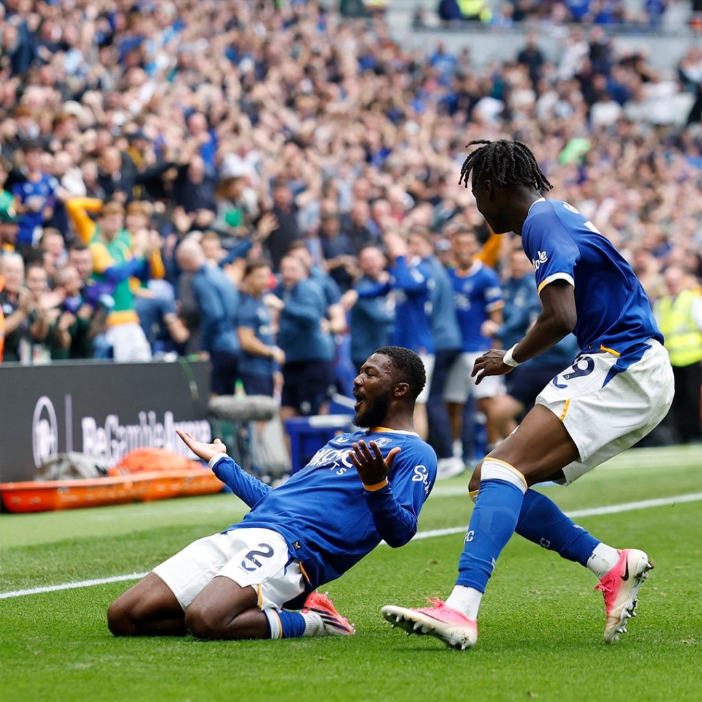 EPL: Everton, Manchester United share spoils in thriller