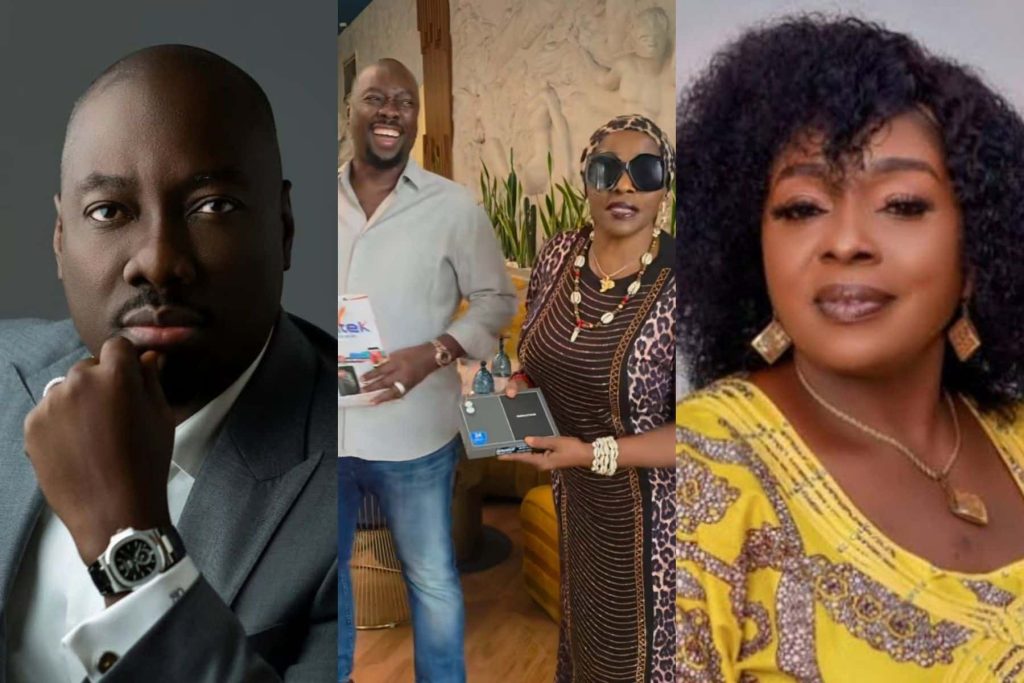Obi Cubana Gifts Rita Edochie New Samsung Galaxy Z Fold 8