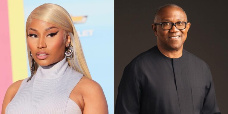 Nicki Minaj Follows Peter Obi On X