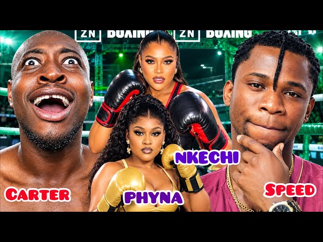 Phyna Knocks Out Nkechi Blessing As Carter Efe Defeats Speed Darlington In Celebrity Boxing