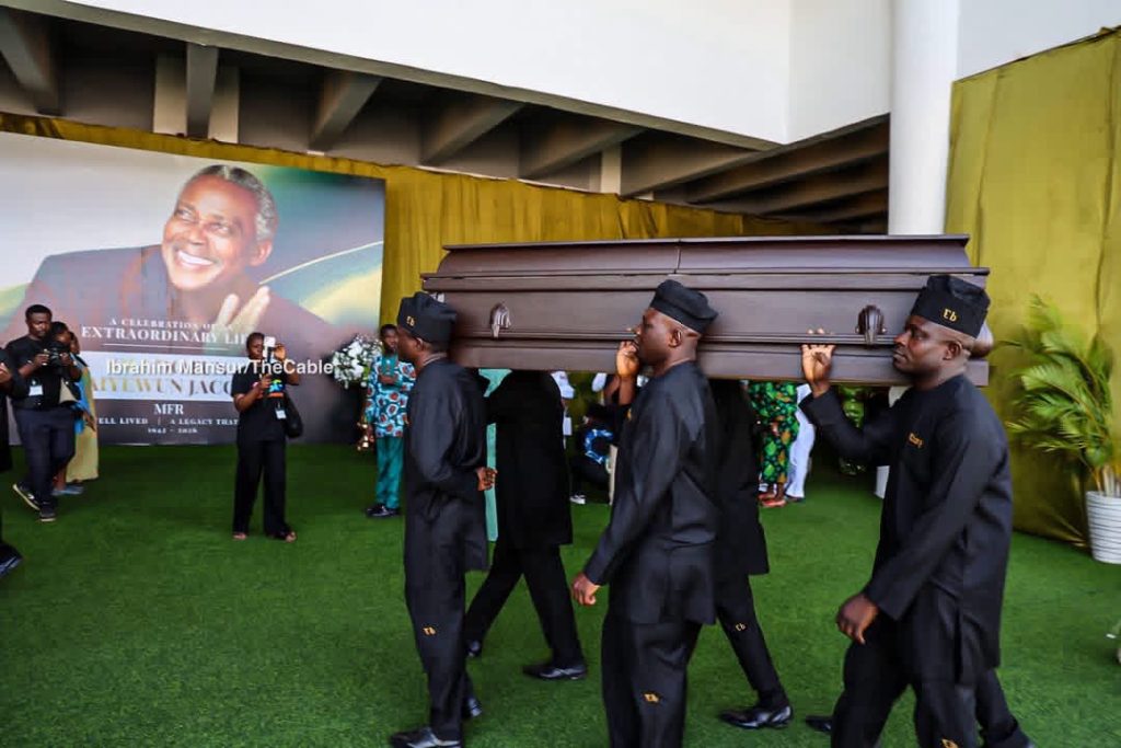 Olu Jacobs Buried In Lagos